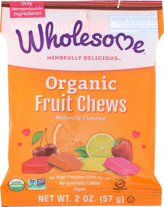 Wholesome: Candy Fruit Chews Org (2.000 Oz)