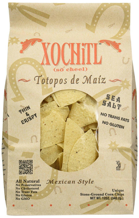 Xochitl: Salted Tortilla Chips, 12 Oz