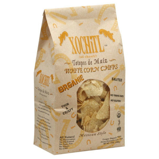 Xochitl: Organic White Corn Chips, 12 Oz