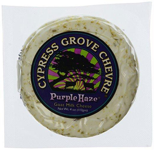 Cypress Grove: Chevre Disk Purple Cheese, 4 Oz