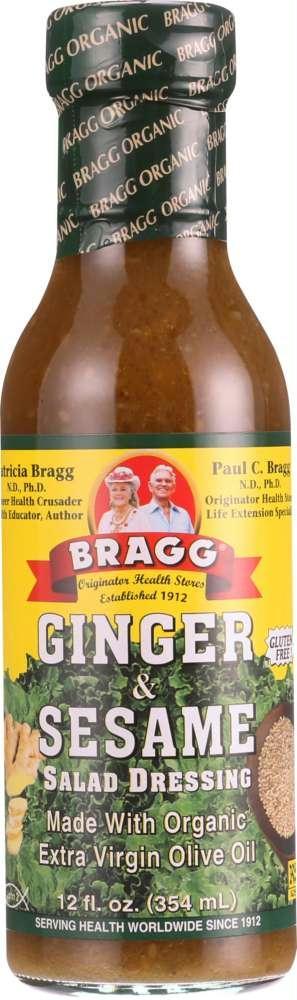 Bragg: Salad Dressing Ginger And Sesame, 12 Oz