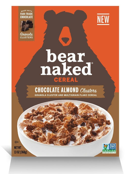 Bear Naked: Chocolate Almond Clusters Cereal 13 Oz