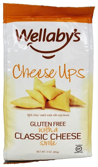 Wellaby's: Cheese Ups Gluten Free Classic Cheese, 3 Oz