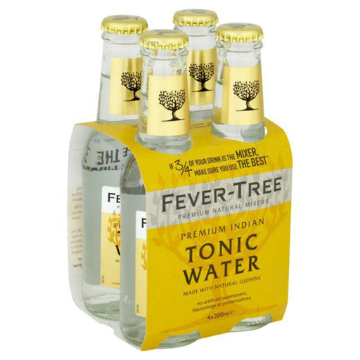 Fever-tree: Premium Indian Tonic Water 4x6.8 Oz Bottles, 27.2 Oz