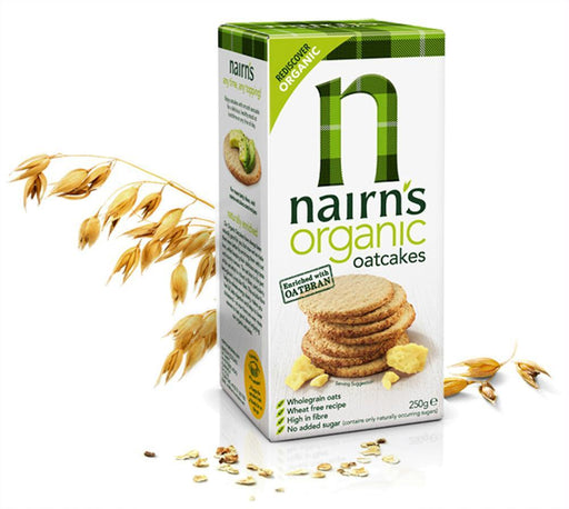 Nairn's: Organic Oat Crackers, 8.8 Oz