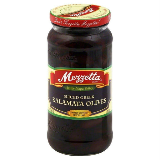 Mezzetta: Sliced Greek Kalamata Olives, 9.5 Oz