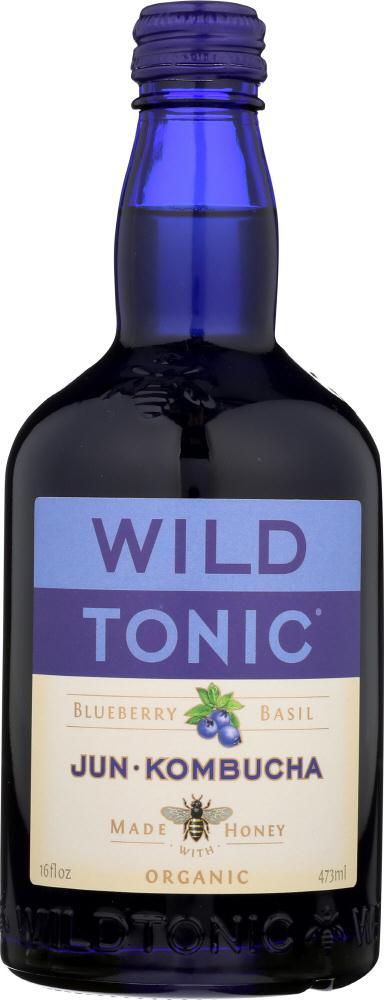 Wild Tonic: Kombucha Bluberry Basil (16.000 Oz)