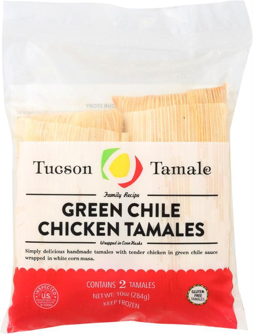 Tucson Tamale Company: Tamales Chicken Grn Chile (10.000 Oz)