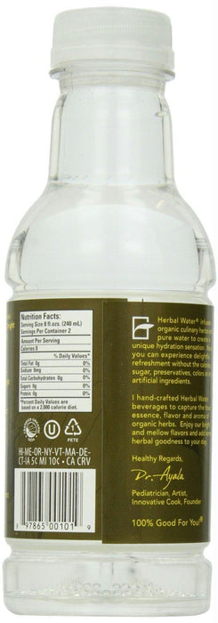 Ayala's: Herbal Water Organic Ginger Lemon Peel, 16 Oz