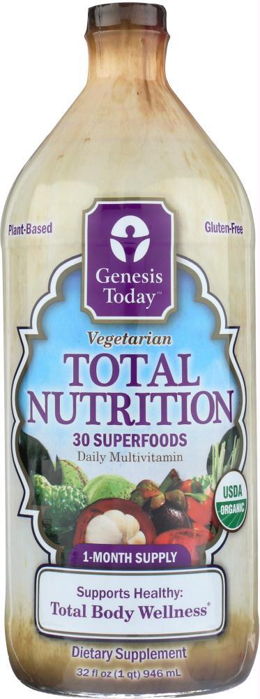 Genesis Today: Total Nutrition Liquid Multivitamin, 32 Oz