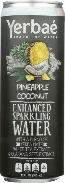 Yerbae: Water Enhncd Sprk Pineapl (12.000 Fo)