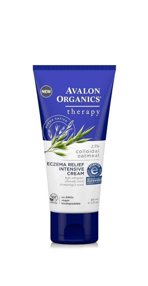 Avalon Organics: Cream Eczema Therapy, 3 Oz