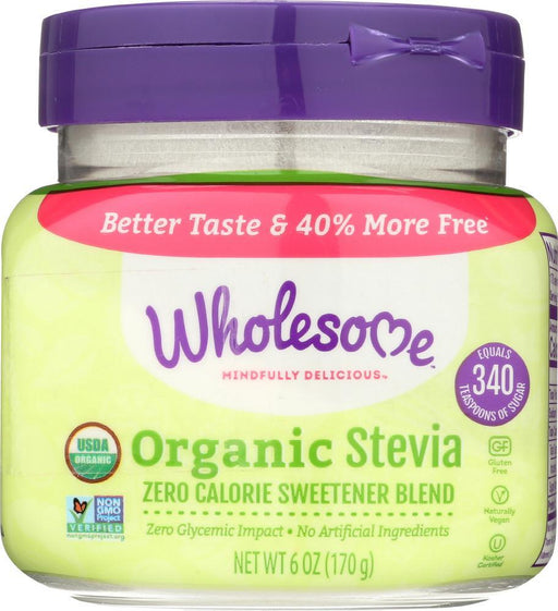 Wholesome Sweeteners: Stevia Spoonable Jar Org (6.000 Oz)