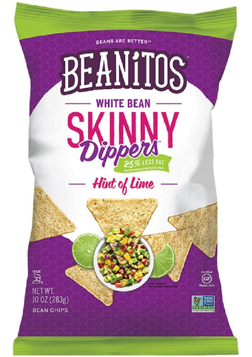 Beanitos: White Bean Skinny Dippers Hint Of Lime 10 Oz