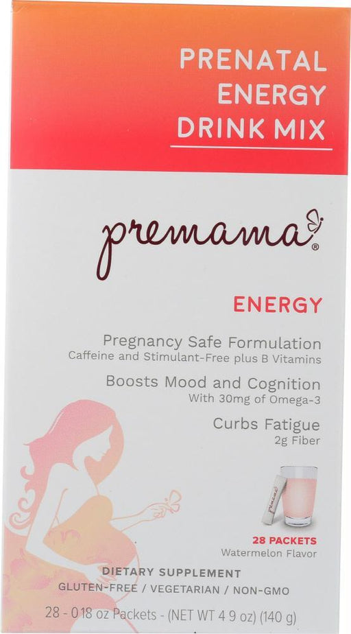 Premama: Mix Drink Prenatal Energy, 4.94 Oz