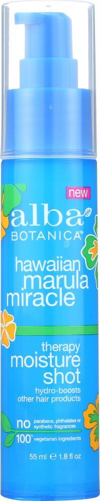 Alba Botanica: Shot Moisture Marula Miracle, 1.8 Oz