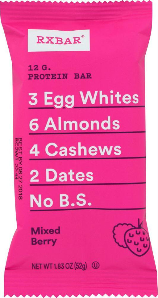 Rxbar: Bar Mixed Berry, 1.3 Oz