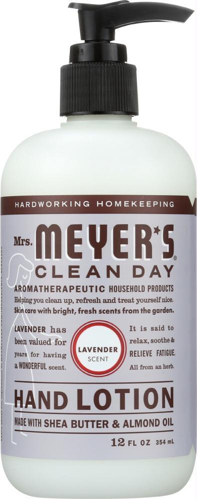 Mrs Meyers Clean Day: Lotion Hand Lavender, 12 Fo