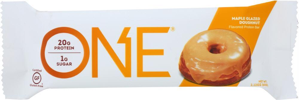 Oh Yeah: One Bar Maple Glazed Doughnut, 60 Gm