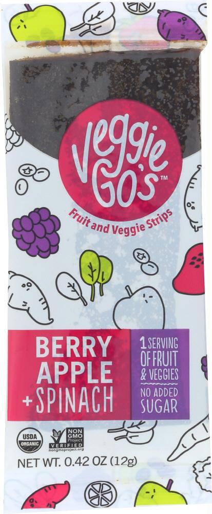 Veggie Gos: Veggiego Berry Spinach (0.420 Oz)