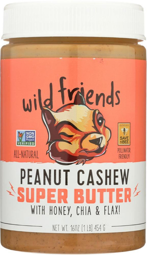 Wild Friends: Cashew Peanut Super Btter (16.000 Oz)