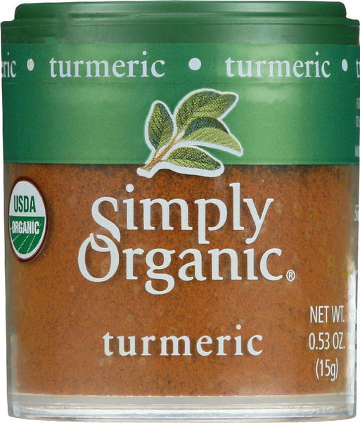 Simply Organic: Mini Ground Turmeric, .53 Oz