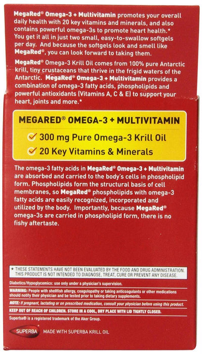 Schiff: Megared Omega-3 Krill Oil, 60 Softgels