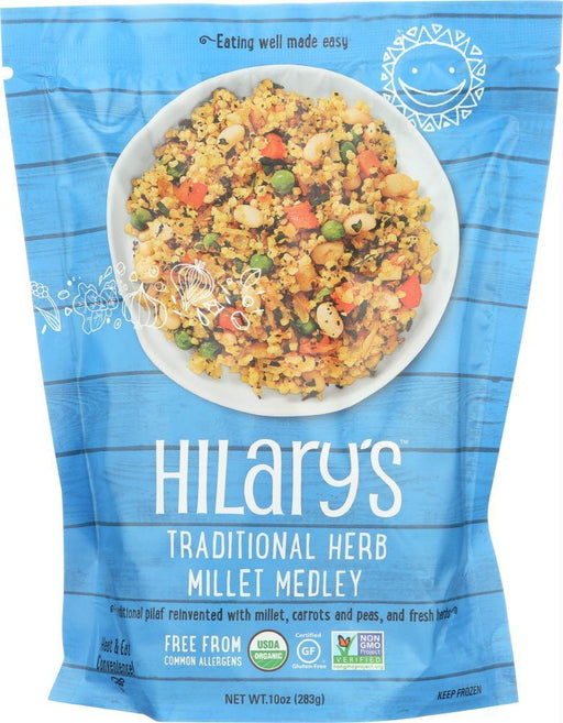 Hilarys Eat Well: Traditional Herb Millet Medley Entree, 10 Oz