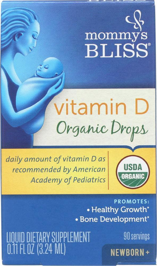 Mommys Bliss: Vitamin D Drops Organic, .11 Fo