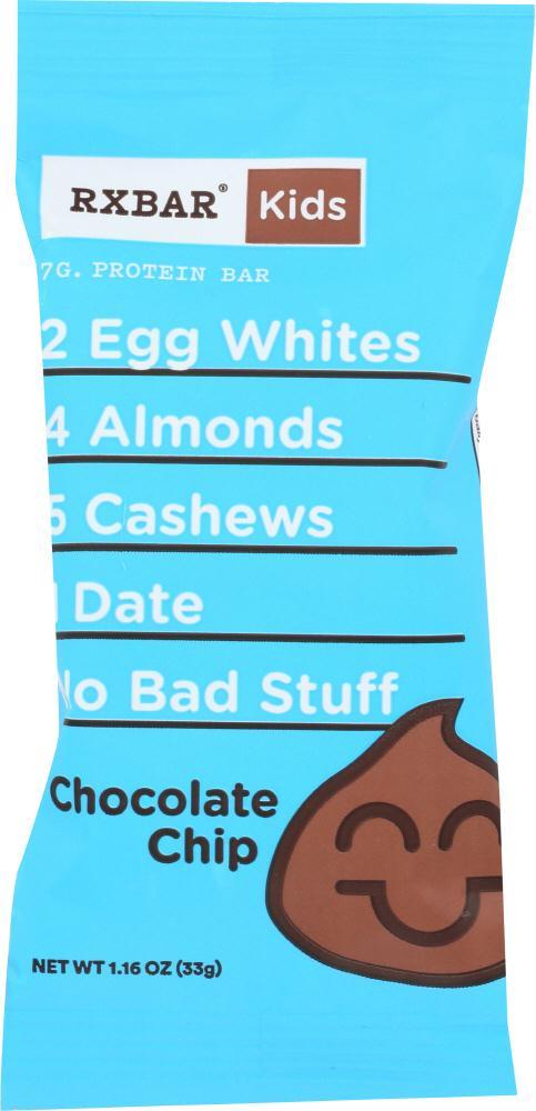 Rxbar: Bar Kids Chocolate Chip, 1.13 Oz