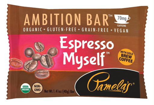 Pamelas: Espresso Myself Ambition Bar 1.41 Oz