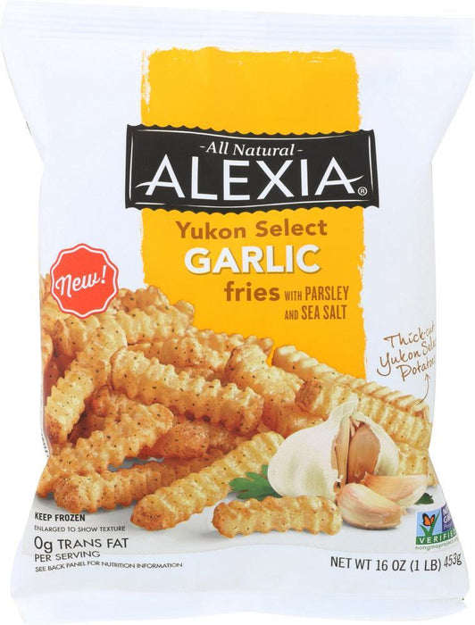 Alexia: Fried Garlic Crinkle Cut, 16 Oz