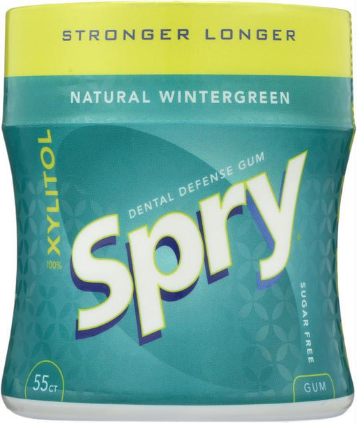 Spry: Gum Strngr Lngr Wntrgrn (55.000 Pc)