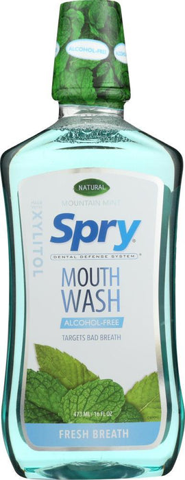 Spry: Wash Mouth Mountain Mint (16.000 Oz)