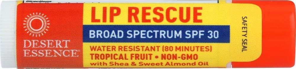 Desert Essence: Lip Balm Tropical Fruit, .15 Oz