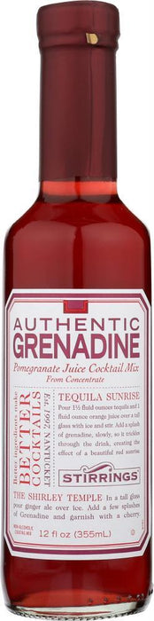 Stirrings: Mixer Grenadine Athntc (12.000 Oz)