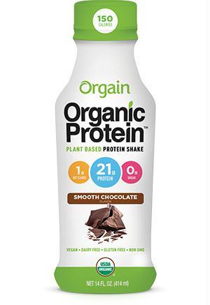 Orgain: Chocolate Protein Shake, 14 Oz