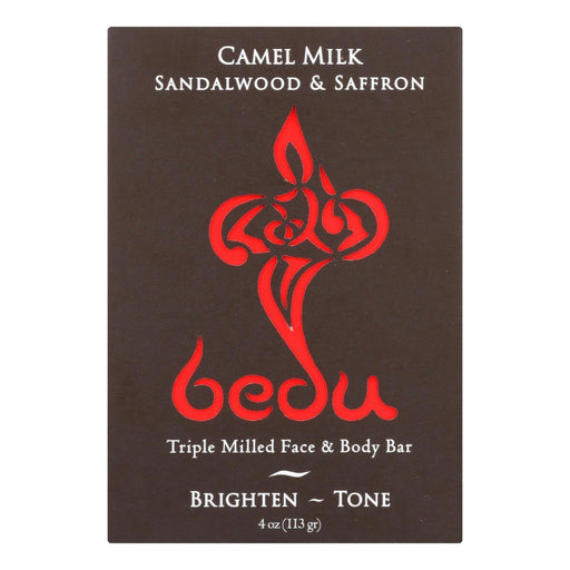 Bedu: Camel Milk Sandalwood And Saffron Soar Bar, 4oz