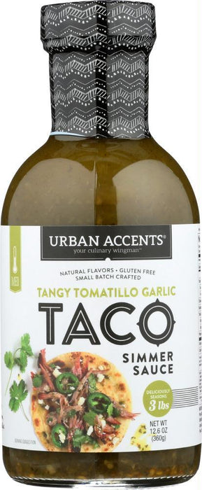 Urban Accents: Sauce Tomatlo Grlc Taco (12.600 Oz)