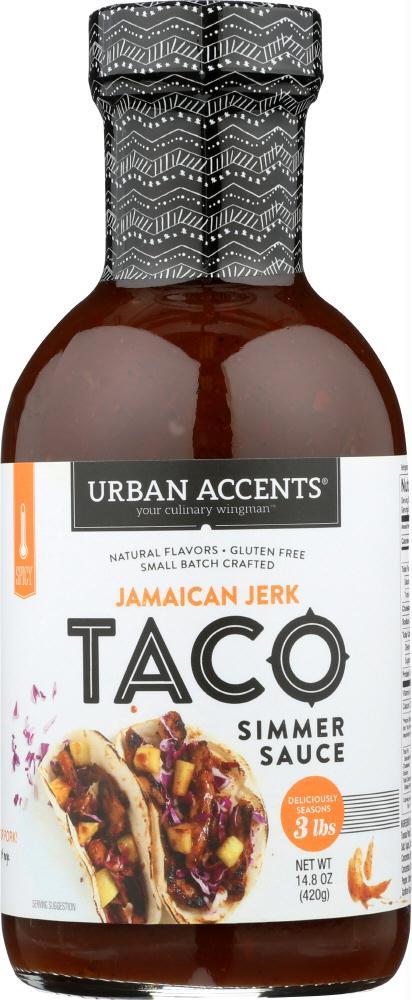 Urban Accents: Sauce Jamaican Jerk Taco (14.800 Oz)