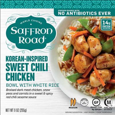 Saffron Road: Bowl Chkn Korean Swt Chil (9.000 Oz)