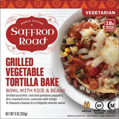 Saffron Road: Bowl Grld Veg Tort Bake (9.000 Oz)