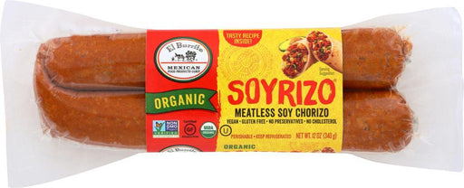 El Burrito: Soyrizo Organic, 12 Oz