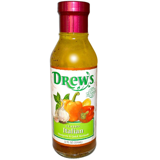 Drew's: All Natural Vinaigrette & Quick Marinade Classic Italian, 12 Oz