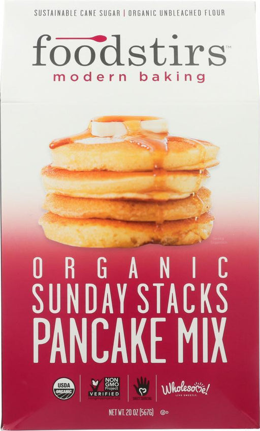 Foodstirs: Organic Sunday Stacks Pancake Mix, 20 Oz