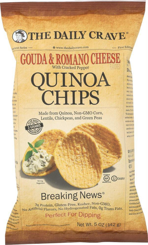 The Daily Crave: Chip Quinoa Gda Rmno Chs (5.000 Oz)