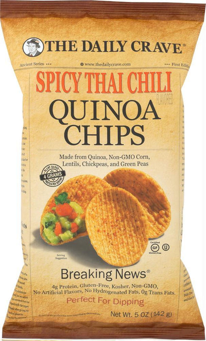 The Daily Crave: Chip Quinoa Spcy Thai (5.000 Oz)