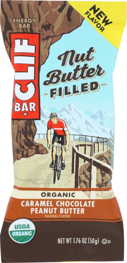 Clif: Bar Organic Caramel Chocolate Peanut Butter, 1.76 Oz