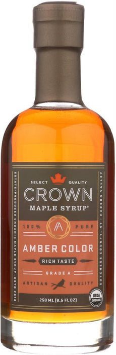 Crown Maple: Syrup Maple Amber Color, 8.5 Fl Oz