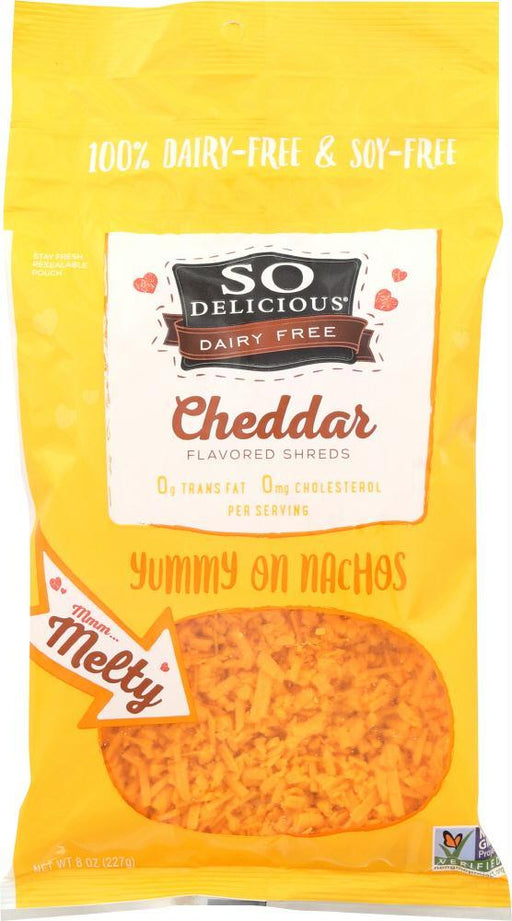 So Delicious: Cheese Shreds Cheddar Df (8.000 Oz)